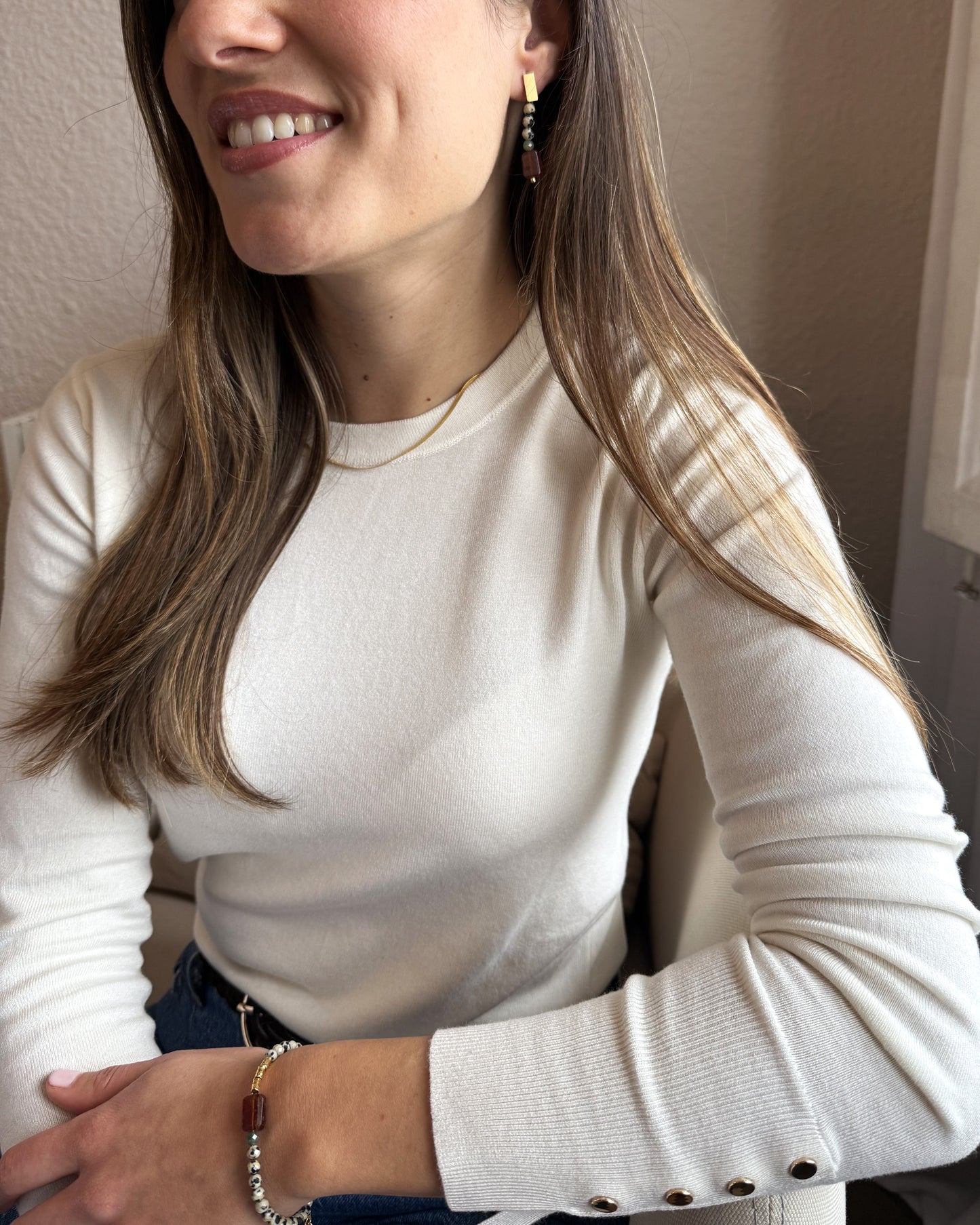 Pulsera MILANO granate