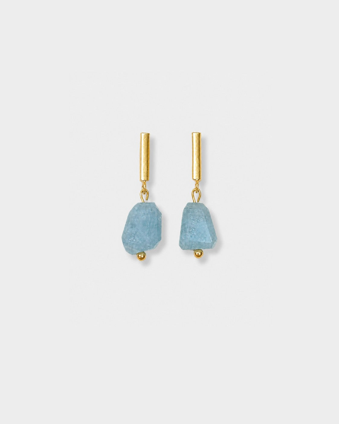 Pendientes AGUAMARINA