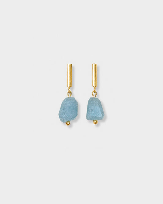 Pendientes AGUAMARINA