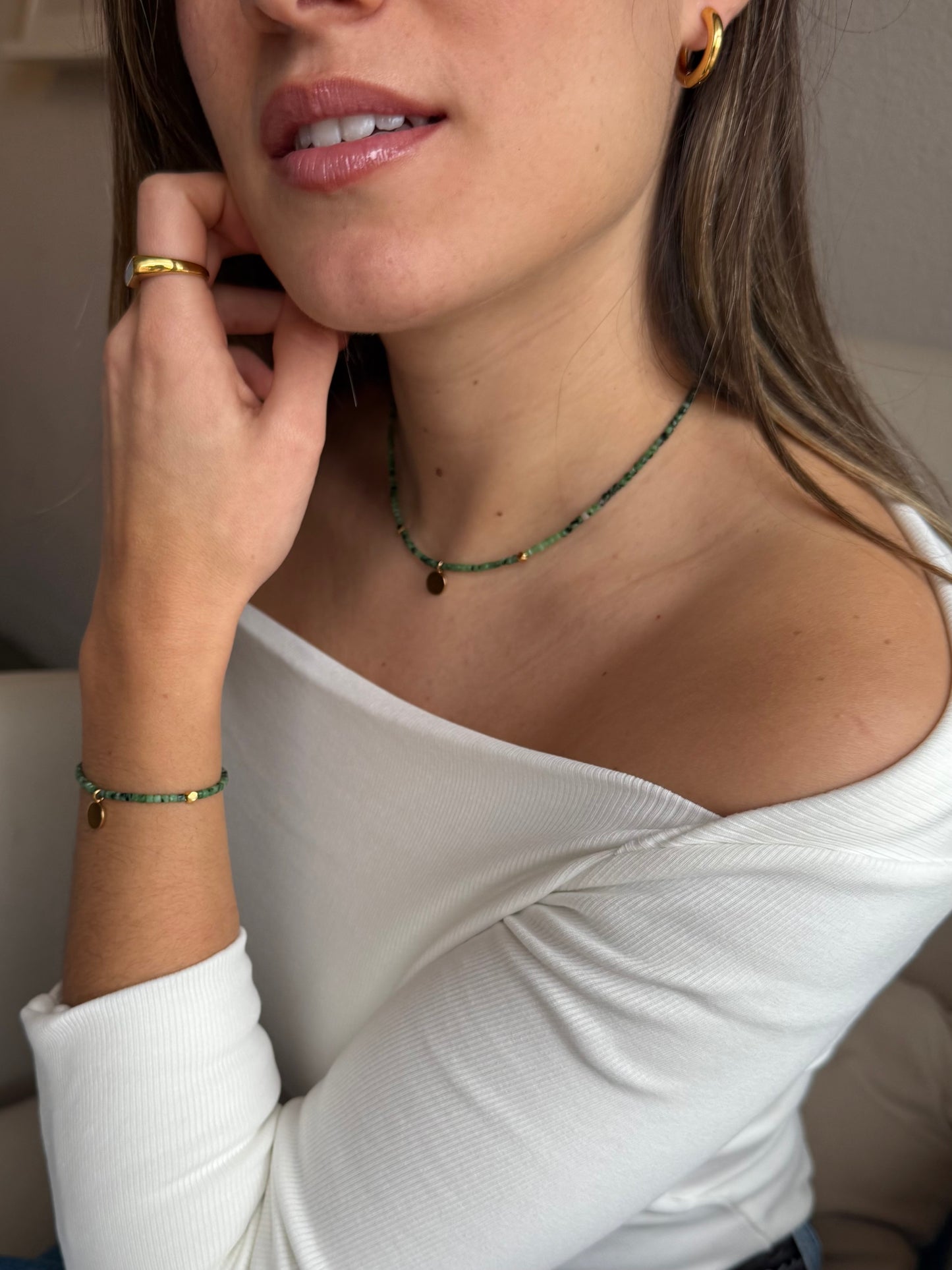 Collar DENIA verde