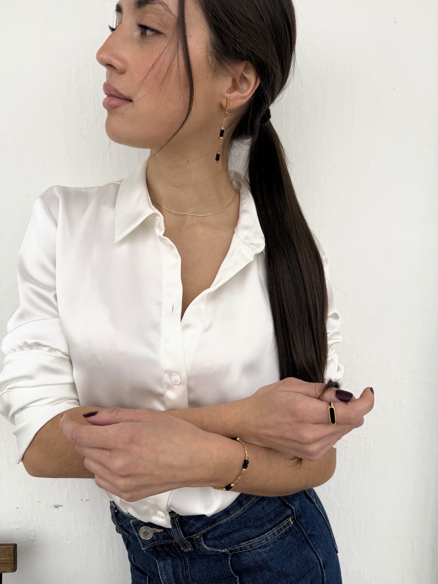 Pendientes NESSA negros